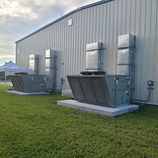 (2) 10 Ton Trane Valent Systems with Hot Gas Reheat and Custom Metal Duct Work